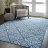 Nourison Grafix Blue 60 X 90 Area Rug  805-141224 Thumb 5