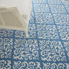 Nourison Grafix Blue Round 80 X 80 Area Rug 805-141225 Thumb 4