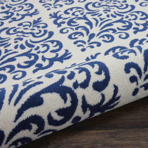 Nourison Grafix White 39 X 59 Area Rug 805-141227 Image 2