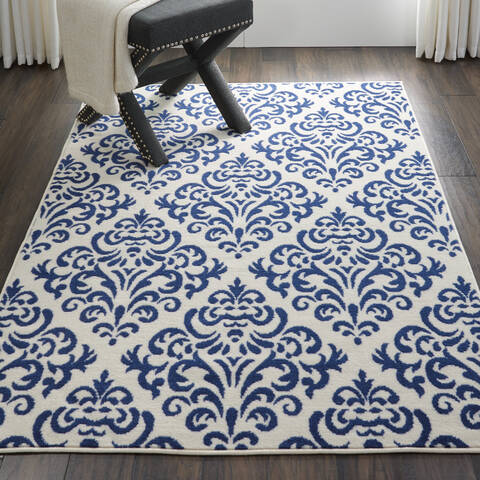 Nourison Grafix White 39 X 59 Area Rug 805-141227 Image 3