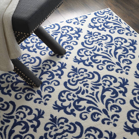 Nourison Grafix White 39 X 59 Area Rug 805-141227 Image 4