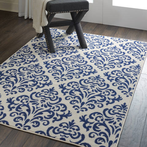 Nourison Grafix White 39 X 59 Area Rug 805-141227 Image 5
