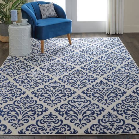 Nourison Grafix White 60 X 90 Area Rug 805-141229 Image 3