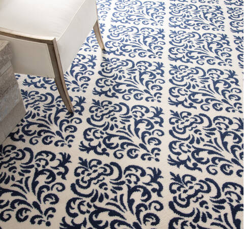 Nourison Grafix White Round 80 X 80 Area Rug 805-141230 Image 4