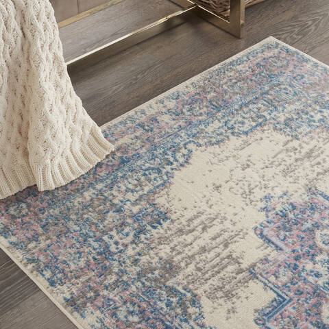 Nourison Grafix Beige 30 X 50 Area Rug 805-141233 Image 4
