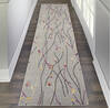 Nourison Grafix Grey Runner 23 X 100 Area Rug 805-141239 Thumb 3