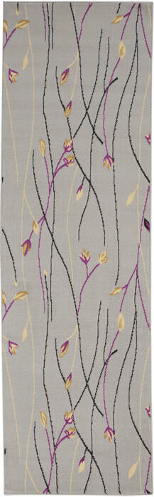 Nourison Grafix Grey Runner 23 X 76 Area Rug 805-141241 Image 0