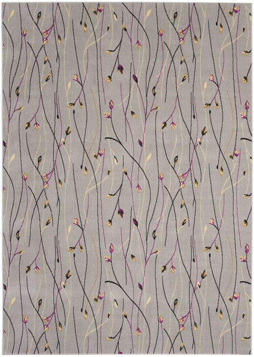Nourison Grafix Grey 70 X 100 Area Rug 805-141245 Image 0