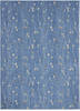 Nourison Grafix Blue 86 X 120 Area Rug  805-141256 Thumb 0