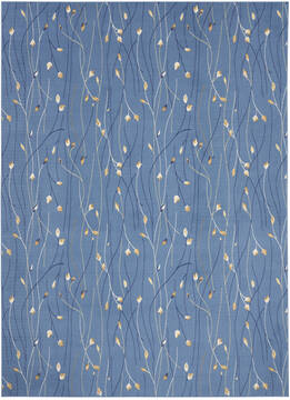 Nourison Grafix Blue 8'6" X 12'0" Area Rug  805-141256