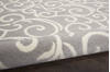 Nourison Grafix Grey 30 X 50 Area Rug  805-141260 Thumb 2