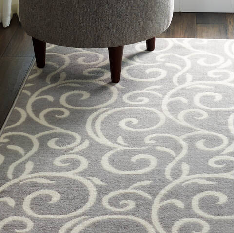 Nourison Grafix Grey 39 X 59 Area Rug 805-141261 Image 4