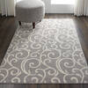 Nourison Grafix Grey 39 X 59 Area Rug 805-141261 Thumb 3