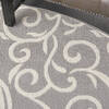 Nourison Grafix Grey Round 80 X 80 Area Rug 805-141264 Thumb 4