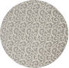 Nourison Grafix Grey Round 80 X 80 Area Rug 805-141264 Thumb 0