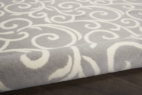Nourison Grafix Grey 86 X 120 Area Rug 805-141265 Image 2