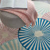 Nourison Grafix Multicolor Round 53 X 53 Area Rug 805-141266 Thumb 4