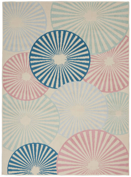 Nourison Grafix Beige 60 X 90 Area Rug 805-141267 Image 0