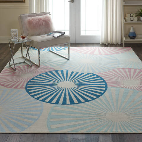 Nourison Grafix Beige 710 X 910 Area Rug 805-141268 Image 3