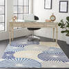 Nourison Grafix White 39 X 59 Area Rug 805-141273 Thumb 3