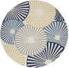 nourison_grafix_collection_white_round_area_rug_141274