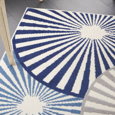 Nourison Grafix White 60 X 90 Area Rug 805-141275 Image 4