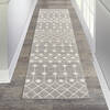 Nourison Grafix Grey Runner 23 X 120 Area Rug  805-141277 Thumb 3