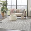 Nourison Grafix Grey 710 X 910 Area Rug  805-141283 Thumb 5