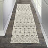 Nourison Grafix Beige Runner 23 X 100 Area Rug  805-141285 Thumb 3