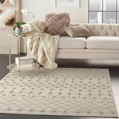 Nourison Grafix Beige 39 X 59 Area Rug 805-141288 Image 5
