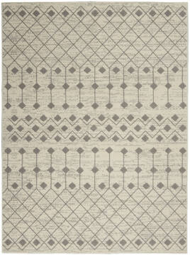 Nourison Grafix Beige Rectangle 5x7 ft Polypropylene Carpet 141289