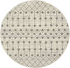 Nourison Grafix Beige Round 53 X 53 Area Rug 805-141290 Thumb 0