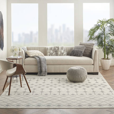 Nourison Grafix Beige 710 X 910 Area Rug 805-141292 Image 3