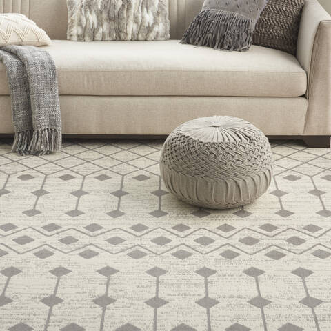 Nourison Grafix Beige 710 X 910 Area Rug 805-141292 Image 4