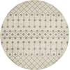 Nourison Grafix Beige Round 80 X 80 Area Rug  805-141293 Thumb 0