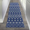 Nourison Grafix Blue Runner 23 X 100 Area Rug  805-141294 Thumb 3