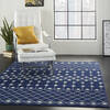 Nourison Grafix Blue 39 X 59 Area Rug  805-141297 Thumb 5