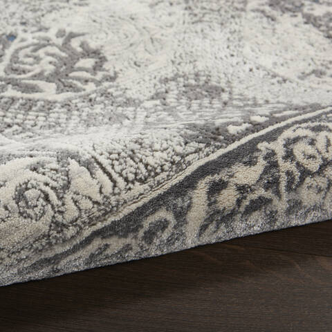 Nourison Grand Expressions Grey Runner 22 X 76 Area Rug 805-141303 Image 2