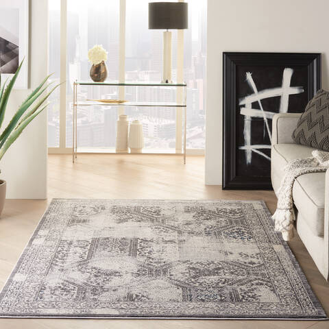 Nourison Grand Expressions Grey 53 X 73 Area Rug 805-141304 Image 3