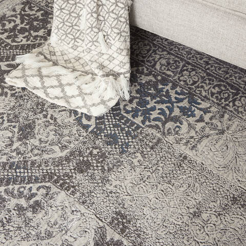 Nourison Grand Expressions Grey 53 X 73 Area Rug 805-141304 Image 4