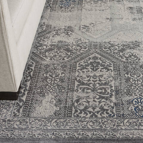 Nourison Grand Expressions Grey 710 X 910 Area Rug 805-141305 Image 4