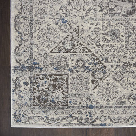 Nourison Grand Expressions Grey 90 X 120 Area Rug 805-141310 Image 1