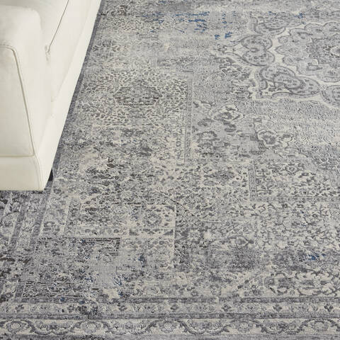 Nourison Grand Expressions Grey 90 X 120 Area Rug 805-141310 Image 4