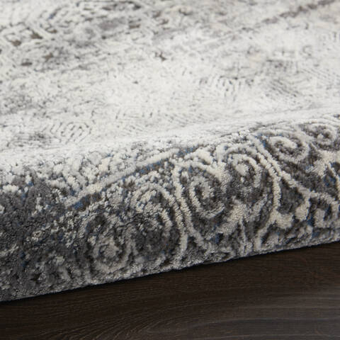 Nourison Grand Expressions Grey Runner 22 X 76 Area Rug 805-141311 Image 2