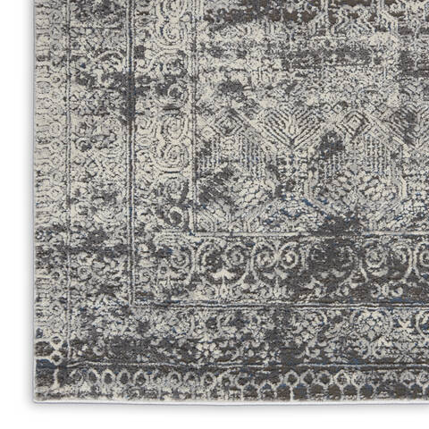 Nourison Grand Expressions Grey Runner 22 X 76 Area Rug 805-141311 Image 3