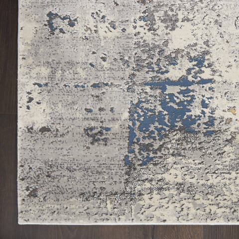 Nourison Grand Expressions Grey Runner 22 X 76 Area Rug 805-141315 Image 1