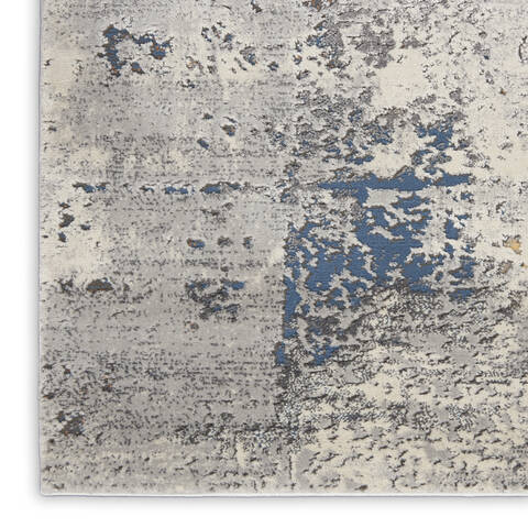 Nourison Grand Expressions Grey Runner 22 X 76 Area Rug 805-141315 Image 3