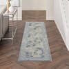 Nourison Grand Expressions Blue Runner 22 X 76 Area Rug  805-141323 Thumb 3