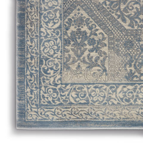 Nourison Grand Expressions Blue 53 X 73 Area Rug 805-141324 Image 5
