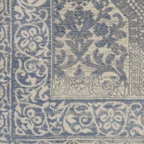 Nourison Grand Expressions Blue 90 X 120 Area Rug 805-141326 Image 5